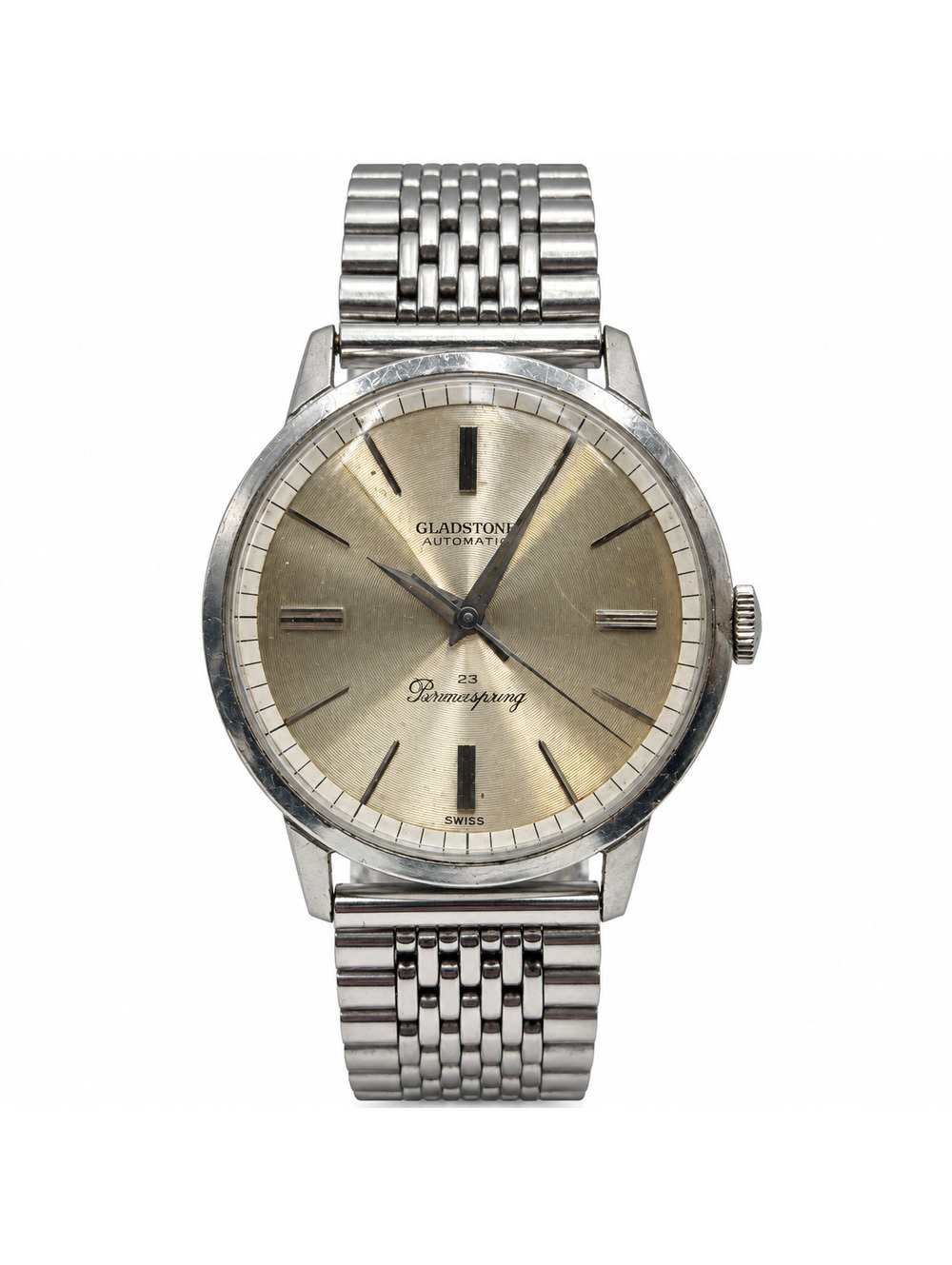 Gladstone 23-Jewel Automatic Swiss Watch 1960s
